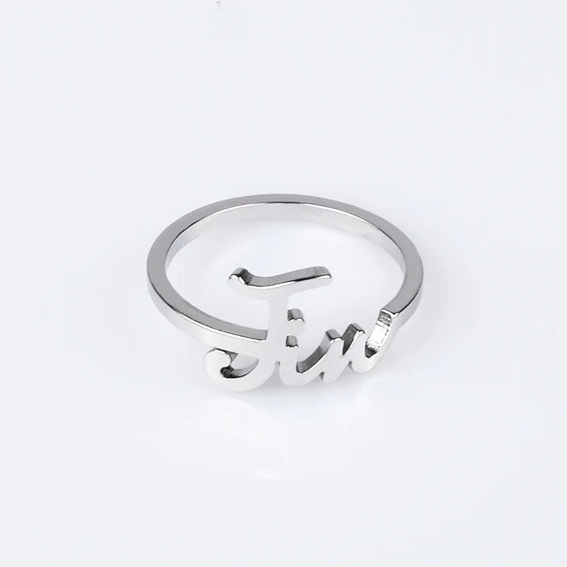 Kpop Group Members SUGA V J HOPE RM JIMIN Rings For Women Size 8# Anillos Mujer