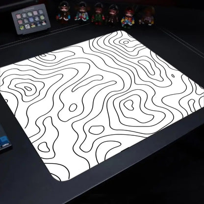 Fluid Mouse Pad 22X18 40X45 Square Computer Accessories Office Game Table Mats Rubber Anti-slip Mousepads Small Decor Desk Pads