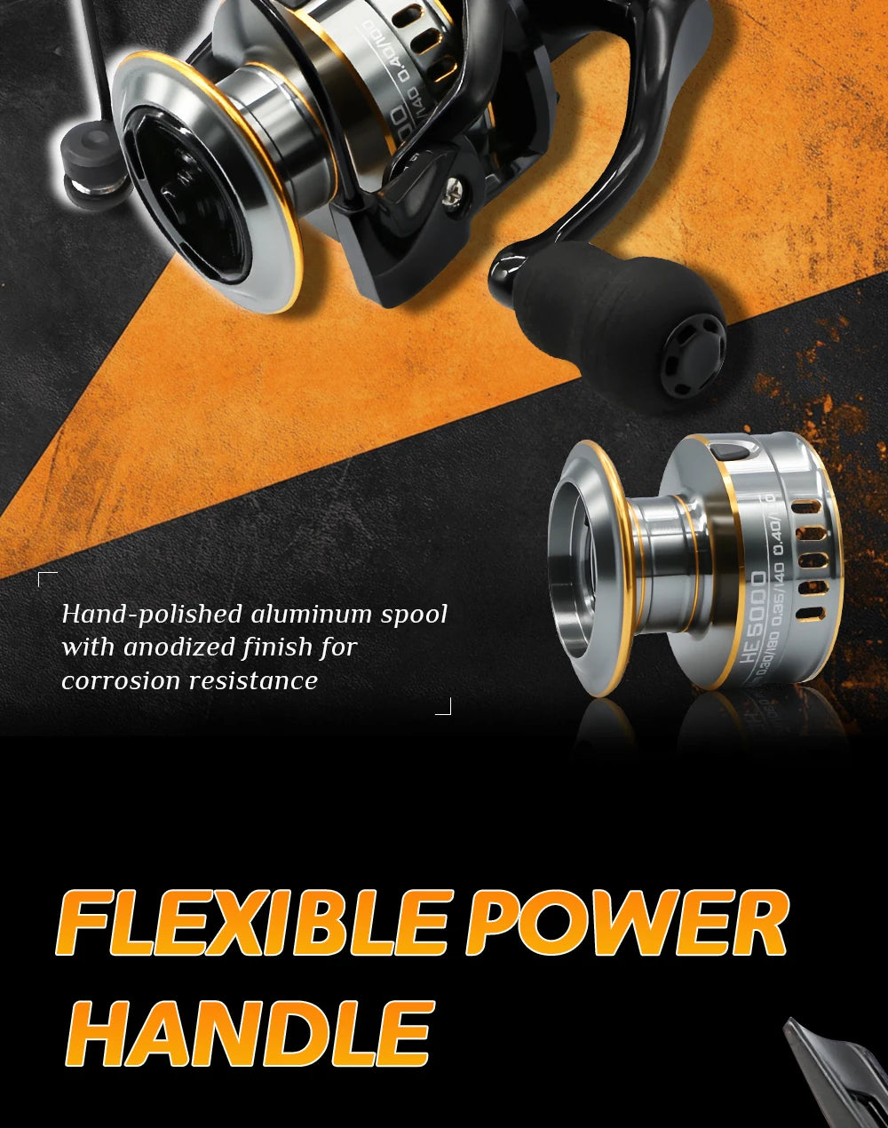 Fishing accessorHE Spinning Reels Ultralight Metal 5.2:1 Gear Ratio 1000-7000 Saltwater Or Freshwater Big Max Drag Fishing Reels