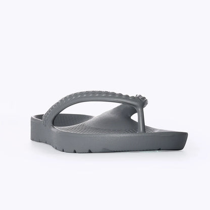 Asgard Summer Flip Flops Comfort Non-slip Flat Rubber Sandals With Stretchable Strap Unisex Cozy Casual  Beach Vacation Slippers