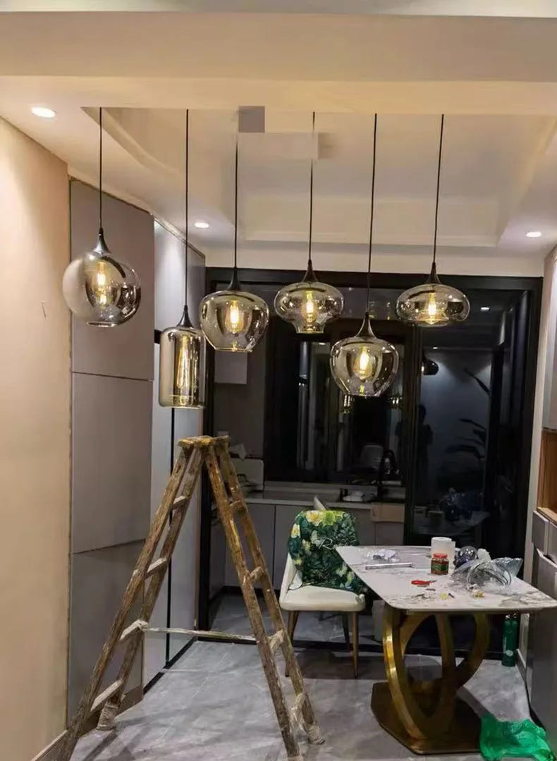 Modern home decor led lights pendant light lamps for living room Chandeliers for dining room hanging light indoor lighting