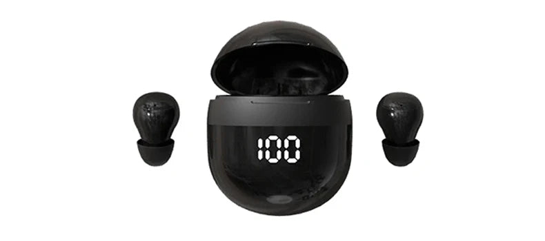 Super bass Sleep Headphones Wireless Bluetooth Earphones With Mic Sports Earbuds Noise Reduction Mini HD Headset For Smart Phone