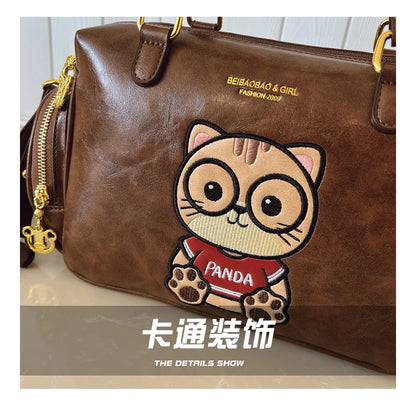 Fashion Luxury Brand Ladies Shoulder Bag Cartoon Bear Women's Crossbody Bag High Quality Tote Bag Waterproof Women's Hanbags