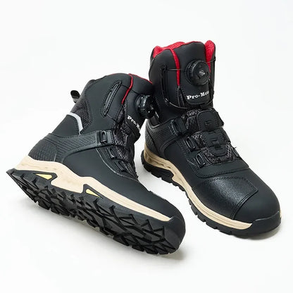 Motorcycle Men Boots Waterproof Breathable Anti-fall Rider Road Racing Casual Boot Gear Shift Rubber Sole Reflective Bike Shoes