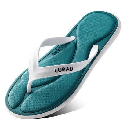 3D Memory Sponge PU Massage Men's Flip Flops Summer Antiskid Outdoor Sandal Clip Casual Beach House Rubber Soft Women Slippers