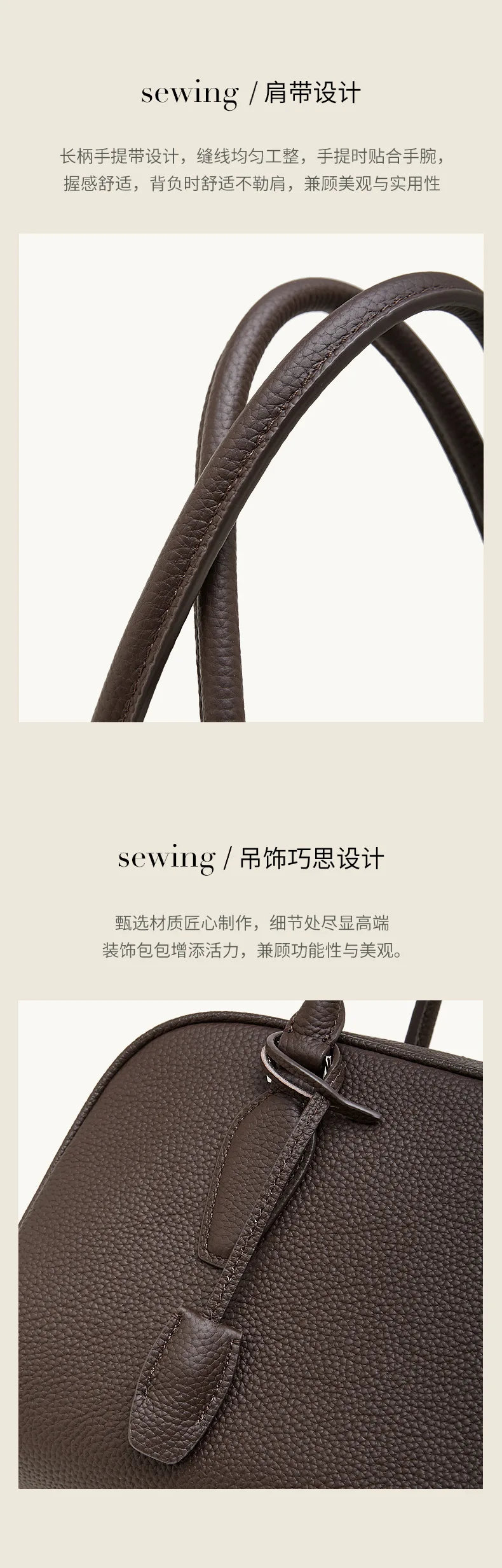 Women's Luxury Designer Handbags Genuine Leather Ladies Underarm Shoulder Bag New Fashion 2026 Cowhide Large Capacity Tote Bag