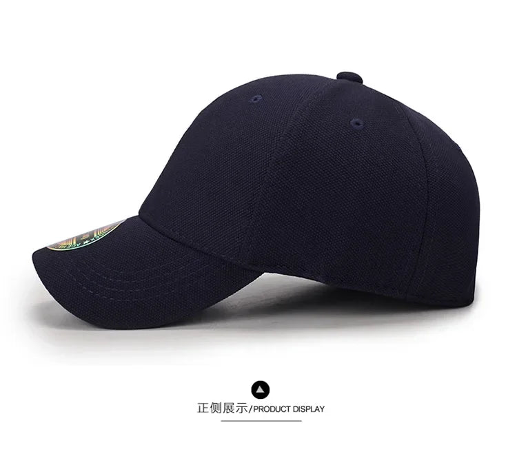 Back Closed Baseball Caps Full Closure Snapback Hats Hip Hop Hat for Men Women58-60cm Dad Hats Cap Kids Adults