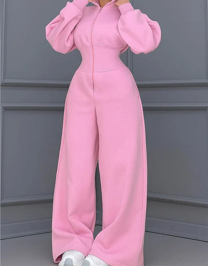 5 Bulk Items Wholesale Lots Rompers Womens Jumpsuits Long Sleeve Hooded Slim Solid Casual Y2k Clothing Street K16131