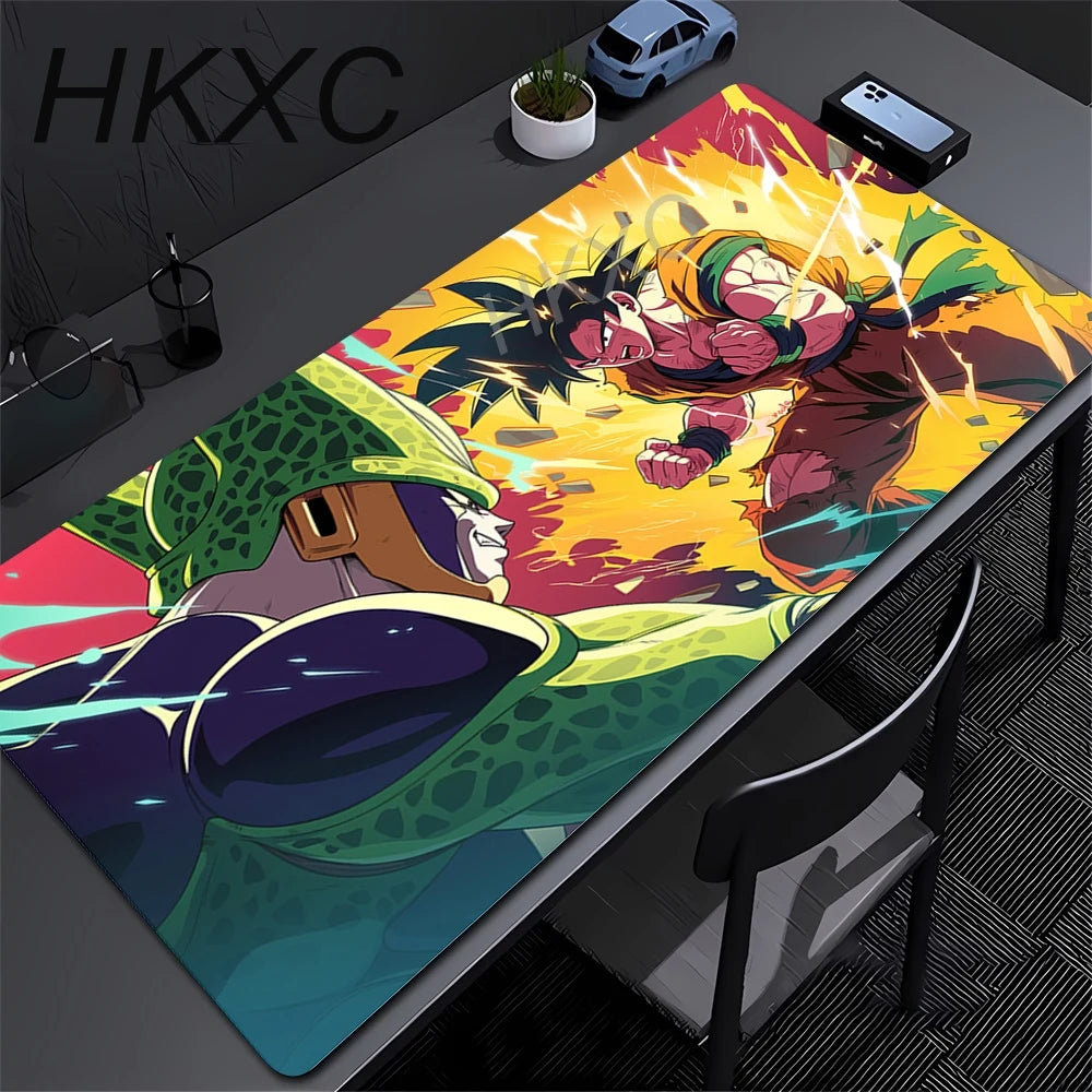 Large PC Mousepad Rubber Gamer Mouse Pad Gaming Mouse Pads Desk Keyboard Mat DBZ Dragon Ball Z Computer Laptop Mat For CSGO LOL
