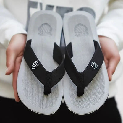 Men Summer Flip Flops Beach Sandals Anti-slip Casual Flat Shoes Indoor House Slippers Zapatos Chanclas De Hombre Shoes for Men