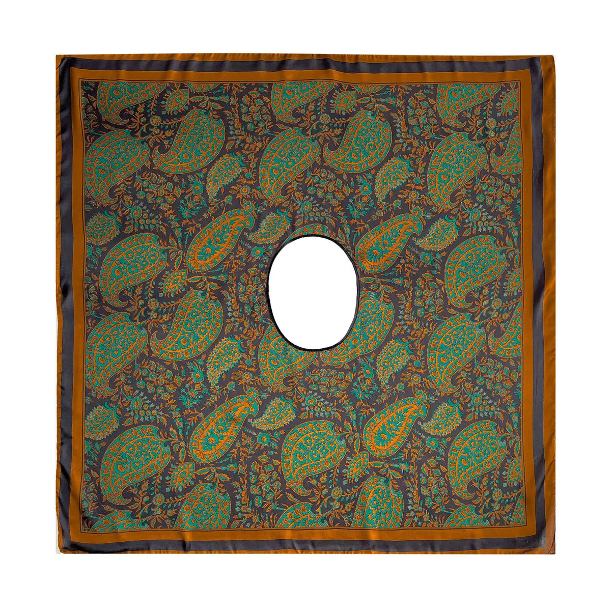 Women's Satin Silk Scarf Multi-Way Wrap, UPF 50+ Sun Veil & Beach Pareo, Lightweight Cover-Up Shawl