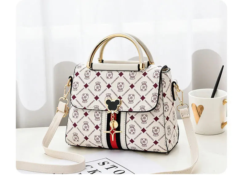 New Shoulder Bag Women Bag Tote Luxury Designer Handbag Women Handbags Leather Printed Monogram Single Shoulder Straddle Bag