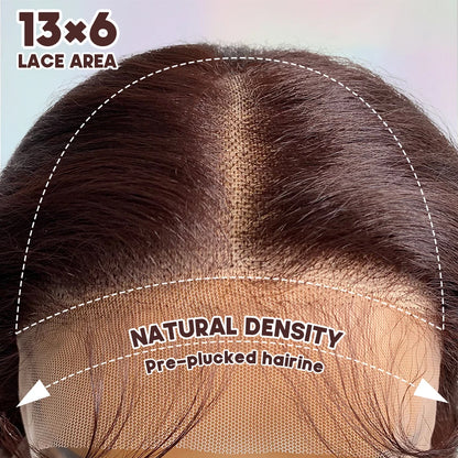 Latisha 13X6 HD 13X5X1 Synthetic Lace Front Wigs Curly Pre Plucked Lace Frontal Wig with Bangs for Women Highlight with Babyhair