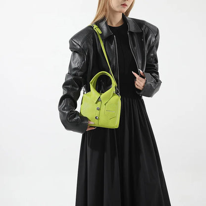 PU Square Compact Shoulder and Crossbody Bags Zipper Unique Design High Quality Hand Bags for Women 2026 Designer Style Bolso
