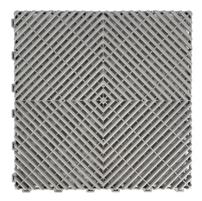 40PCS Pvc Garage Floor Tiles High Quality Pvc Car Garage Flooring Mat PP Plastic Interlocking Car Wash Room Tiles