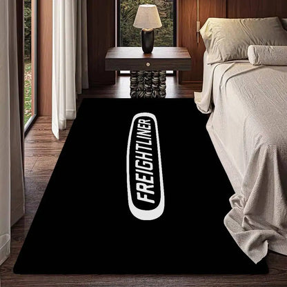 F-FreightlinerS Hallway Carpet Non-Slip Laundry Room Mat Laundry Decor Balcony Child Living Room Bedside Area Rugs