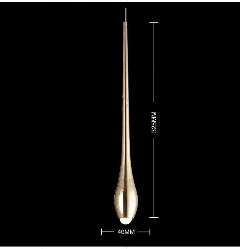 Minimalist LED Chandelier Luxurious Modern Living Room Lighting Duplex Attic Home Decoration Dining Room Staircase Pendant Light
