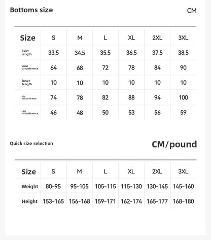 WESTSHAN EU US Size Women A-Line High-Waisted Safty Shorts Pleated Skirt Pickball Tennis Jogger Badminton Golf Sports Skirt