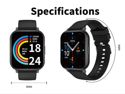 LIGE 2026 New Smart Watch Women Men Bluetooth Talking Blood Oxygen Heart Rate Monitoring Smart Watch For Women Men Holiday Gift