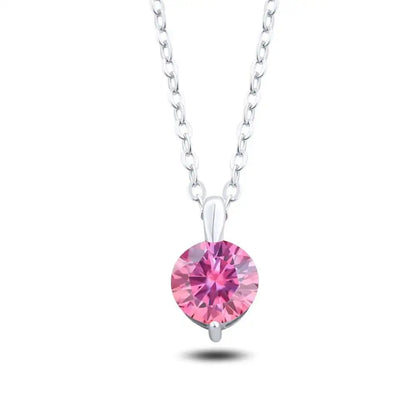 TY D VVS1 Moissanite Necklace Diamond Pandent 1-3ct GRA Certified s925 Sterling Silver 18k Necklaces for Women Dainty Gift