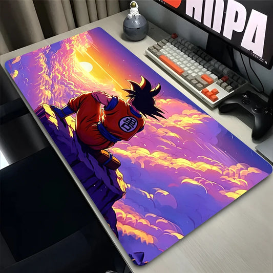 Popular DBZ Mouse Pad PC Computer Gaming Accessories Japanese anime Carpet Dragon Ball Large Mousepads Gamer Keyboard Desk Mat