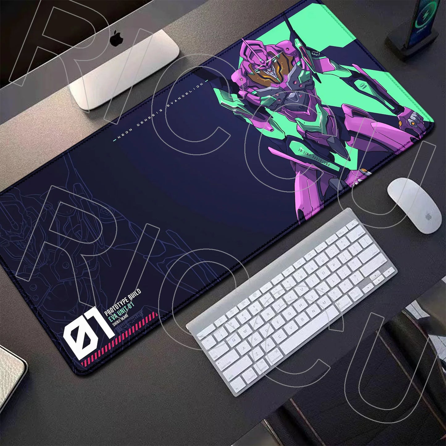 HD Printing Anime EVA Mouse Pad Keyboard Rug Kawai Rubber PC Accessories Non-Slip expand Desk Mat XXL carpet protective pads