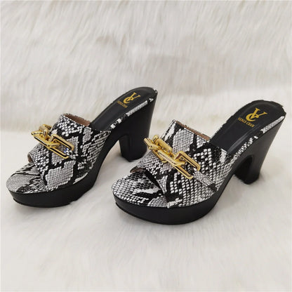 2023 Fashion Women Summer Autumn Skid-proof Square Toe Shoes  Heels Italian Woman Wedding for Party Shoes