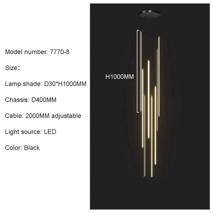 New Room Decoration Interior Chandelier Modern LED Living Room Hanging Lights Ceiling Home Decor Ceiling Pendant Lamp Lustre