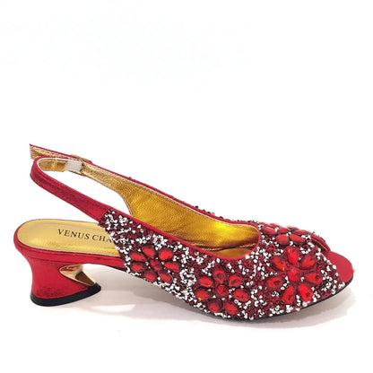 2024 Shoes and Bag for Party Wedding Plus Size Women Shoes 43 High Heels Sexy Ladies Luxery Shoes Women Dress Pumps with Purse