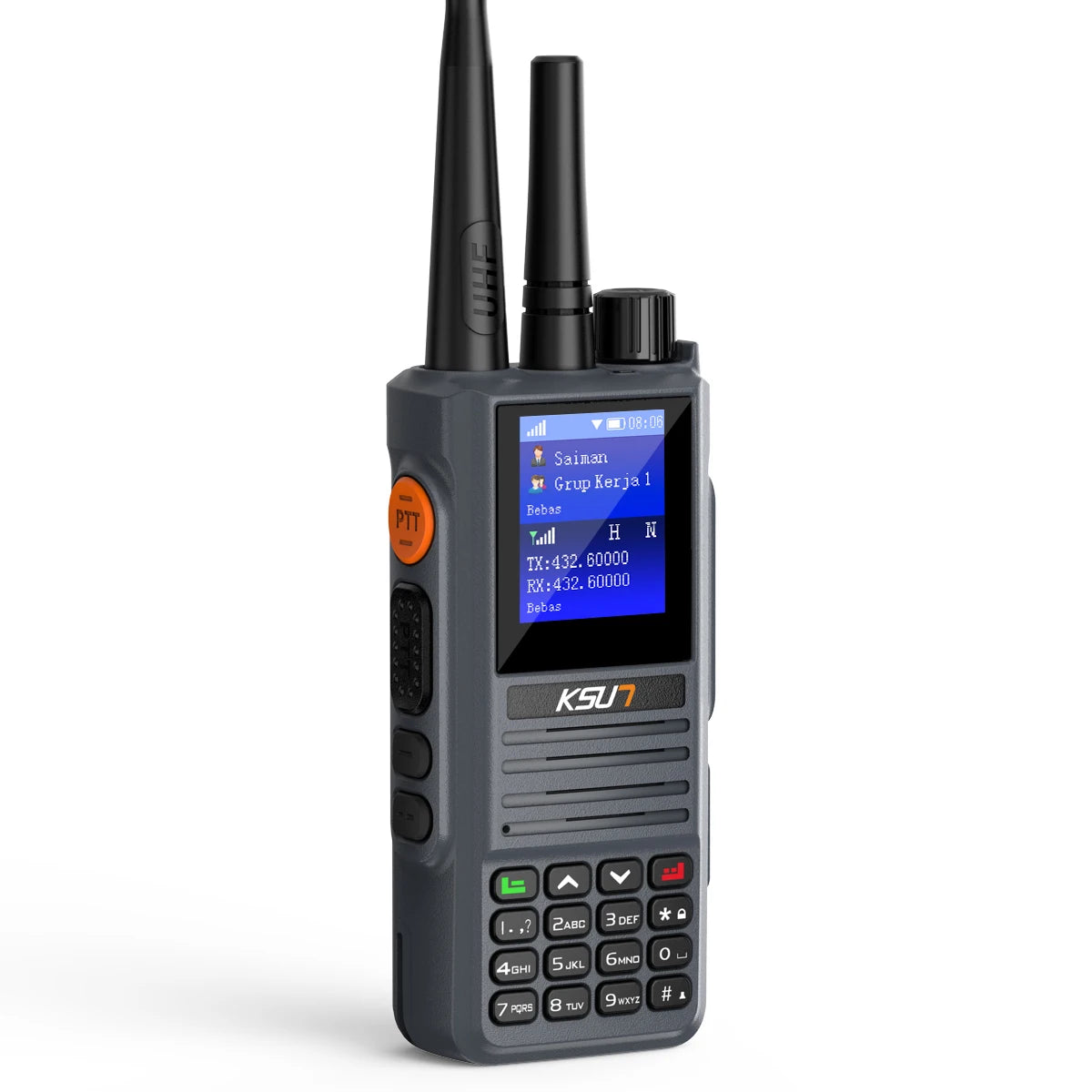 KSUN 4G POC Network Radio Long Range Analog Uhf Two Mode Radios Walkie Talkie Compatible with Zello Real-ptt Poc Global App