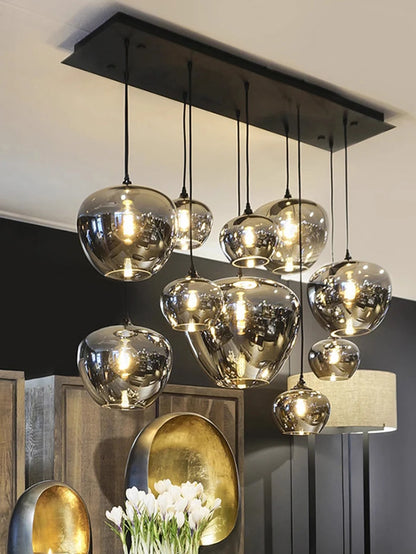 Modern Home Decor Ring LED Lights Pendant Light Lamps for Living Room Chandeliers for Dining Room Hanging Light Indoor Lighting