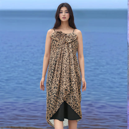 Wholesale Women Fashion Chiffon Scarf For Muslim Hijab Peony Flower Bandana Summber Beach Sarong Printed Soft Beach Scarf Shawl