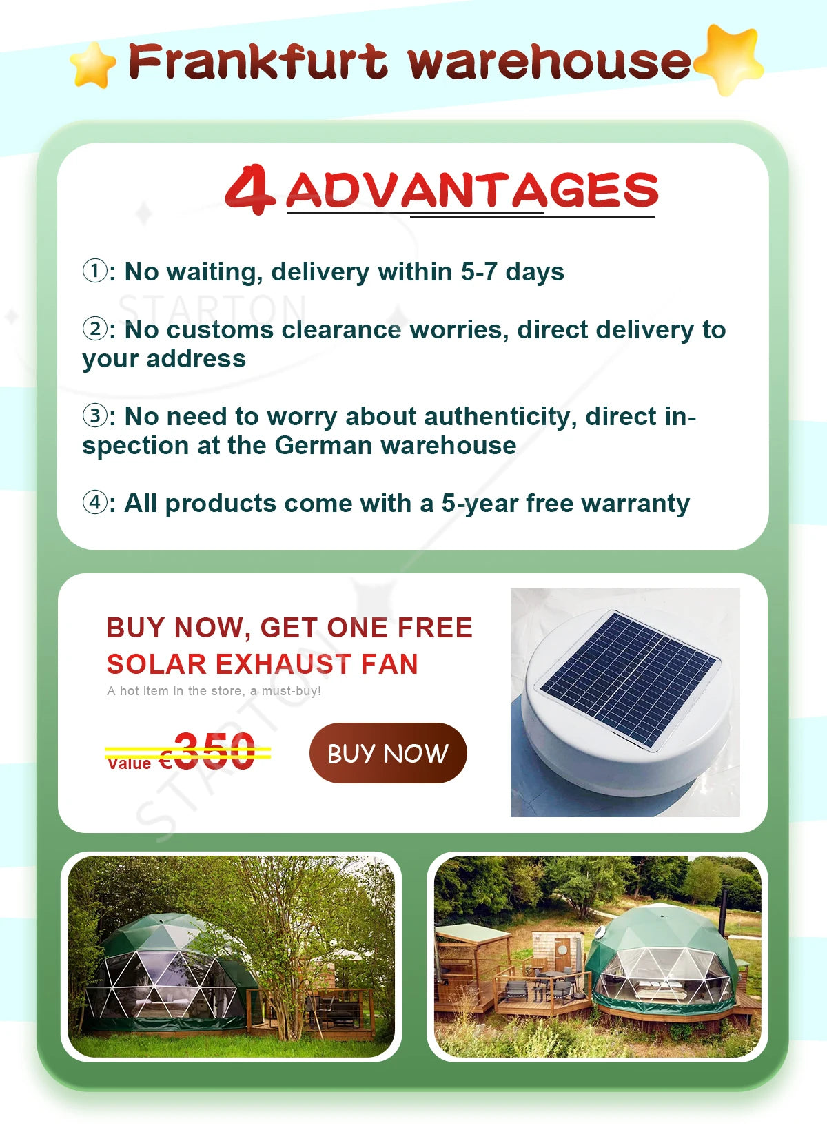 Tent for Hotel Camping Resort Europe in Stock 6M 7M  Luxury Outdoor Starry Sky Room Spherical Tent PVC Aluminum Geodesic Dome