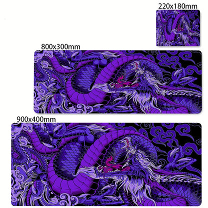 Black and White Dragon Mouse Pad Large Gaming Mousepads Computer Mousepad Mouse Mat 90x40cm Desk Pads For PC Keyboard Mats Table