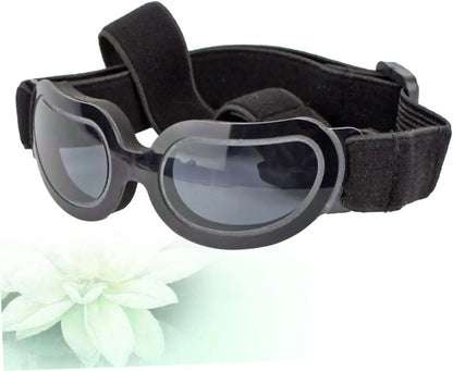 1pc Dog Sunglasses with Uv Foldable for Dogs Pet Eyewear with Strap Black Pet for Outdoor Activities Dogs Accessories