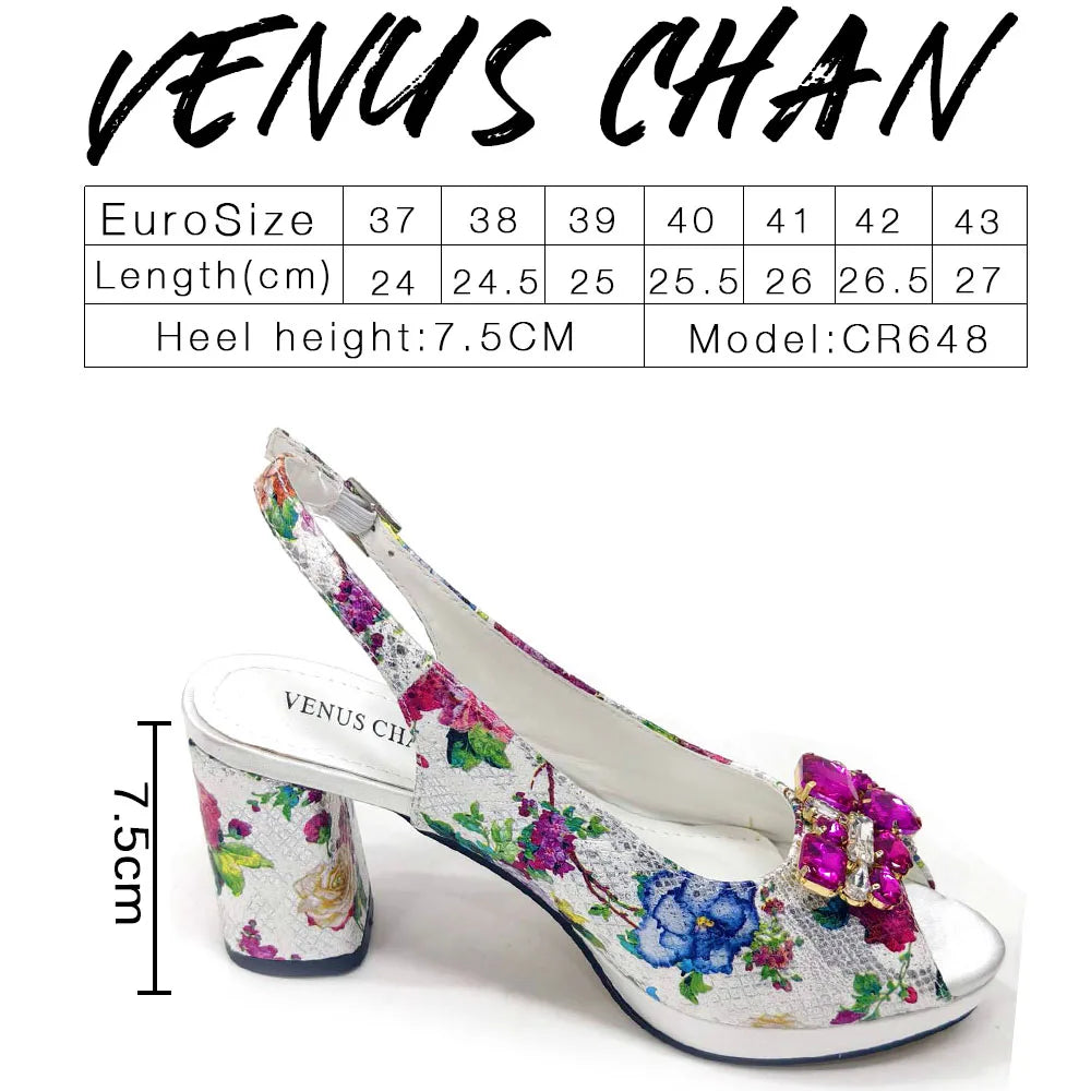 Doershow New Arrival African Wedding Shoes and Bag Set white Color Italian Shoes with Matching Bags Nigerian lady party  SFG1-1
