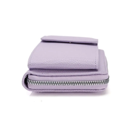 Fashion PU Leather Mobile Phone Bag Lightweight Mini Size Small Purse Crossbody Bag Women Ladies