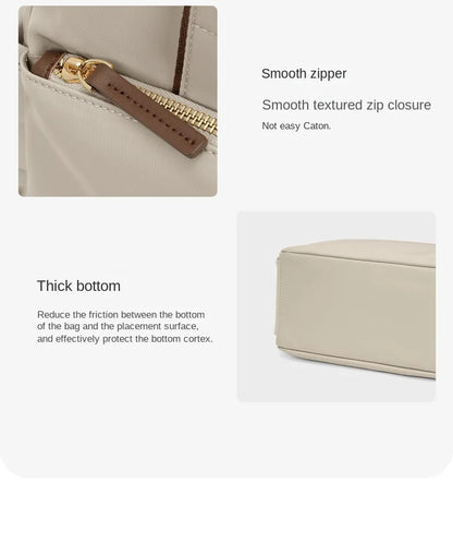 GOLF Women's Handbag Apricot New In Shoulder Bucket Bags for Woman Top Handle Bags Nylon Handbags Ladies Crossbody Fashion 2024