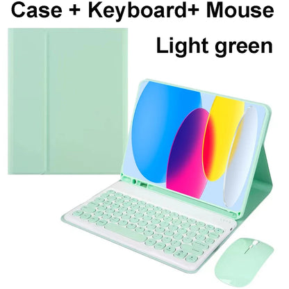 For iPad 11th Case Generation 11 Inch A16 2025, Bluetooth keyboard Covers For Apple iPad 11th Case 2025 Funda