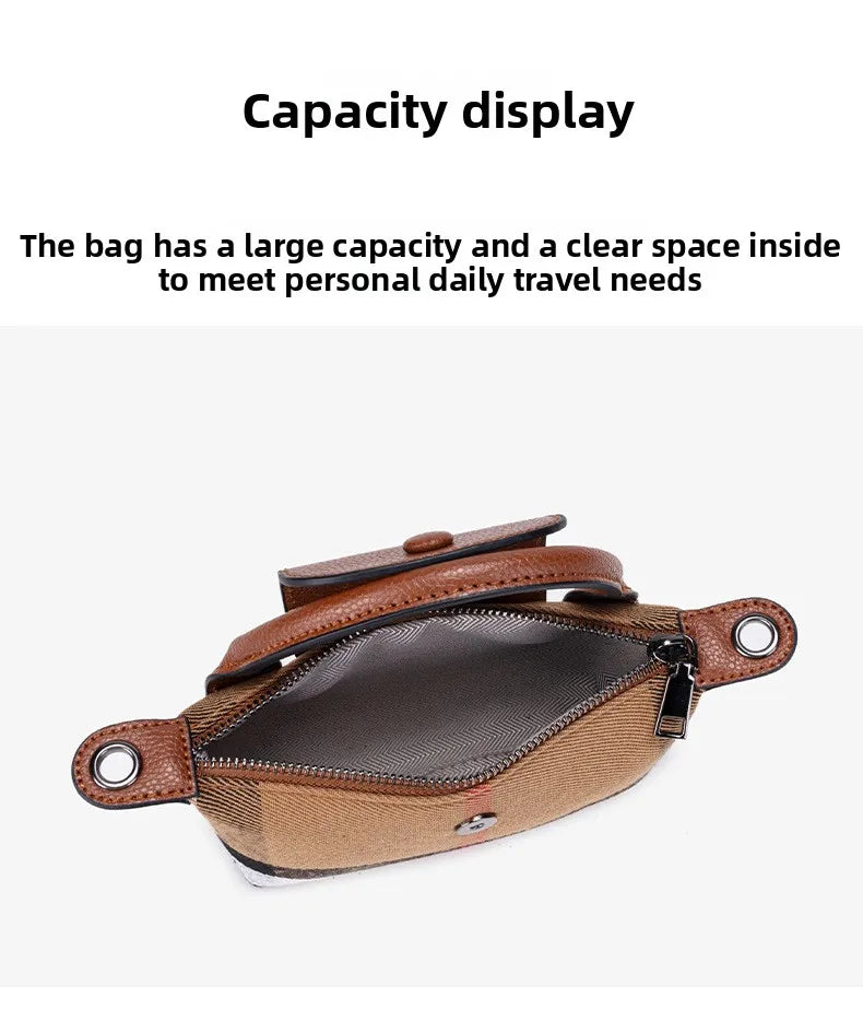2026 New Women's Single Room Bag Fashion Luxury Women's Bag Luxury Single Shoulder Crossbody Bag Handbag