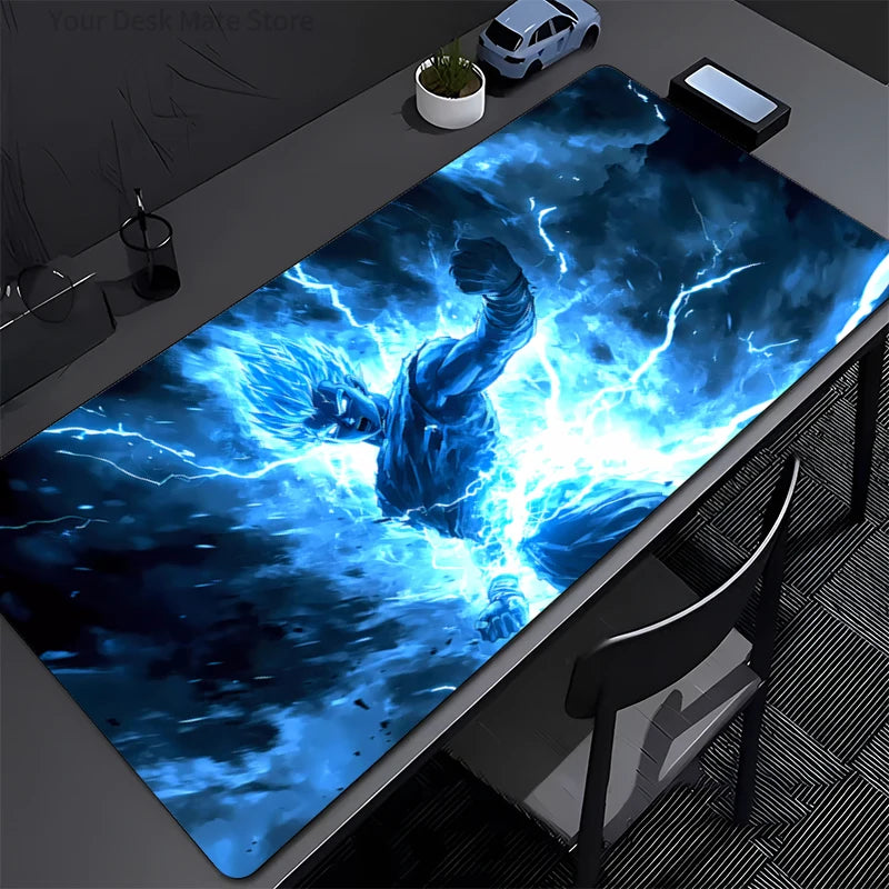 Mouse Pad Large Dragon Ball Gamer Keyboard Mat Pads Gaming Desk Protector Laptops Mousepad Deskmat PC carpet HD Anime Mousepad