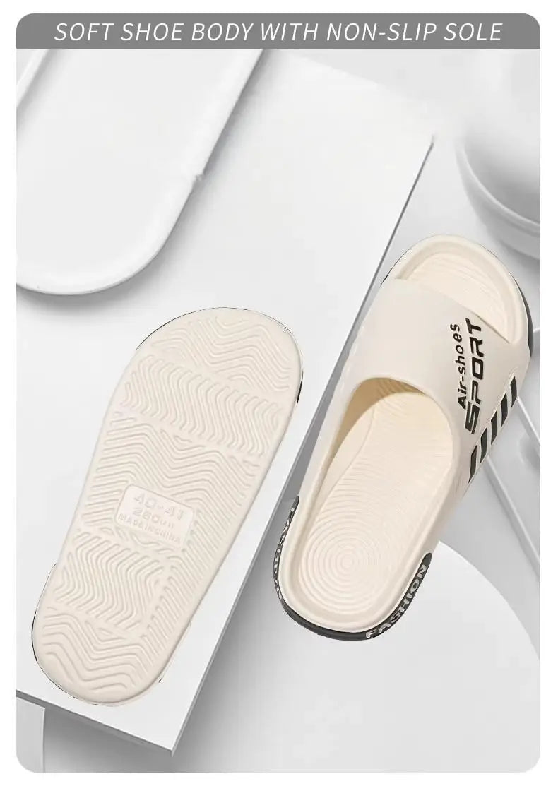 Men's Sport Style Outdoor Slippers Anti-Slip Lightweight for Home And Beach Outdoor Use Comfortable Footwear