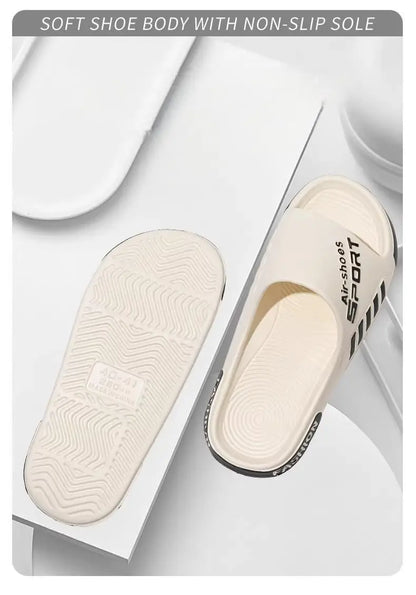 Men's Sport Style Outdoor Slippers Anti-Slip Lightweight for Home And Beach Outdoor Use Comfortable Footwear