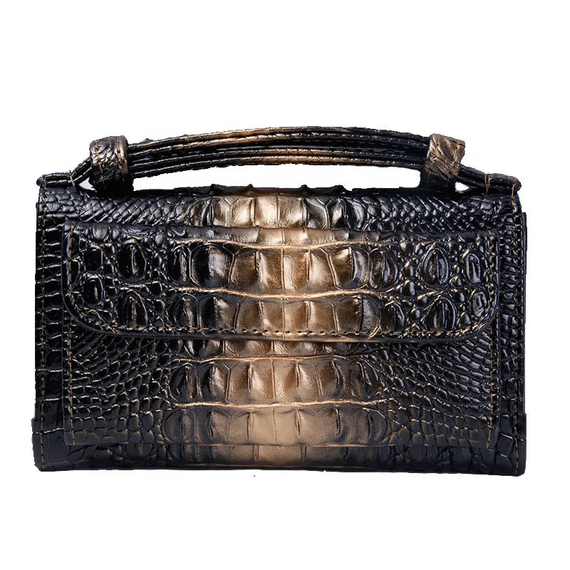 Luxury Snake Pattern Chain Flap Handbags Evening Clutches Crossbody Messenger Shoulder Bags Women Female Ladies Luxurious Purses