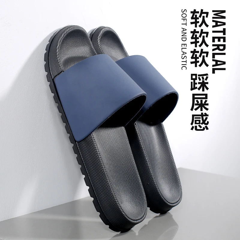 Summer Mens Breathable EVA Slides Men Beach Slippers Indoor House Home Slipper Soft Lightweight Slipers 46 47 48 New 2026