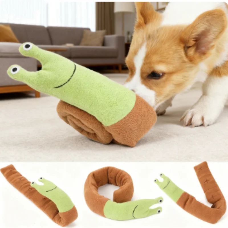 Interactive Cotton Rope Donkey Toy Grey/Brown Plush Sound Pet Training Game for Kittens And Dogs Creative Bite And Play Activity