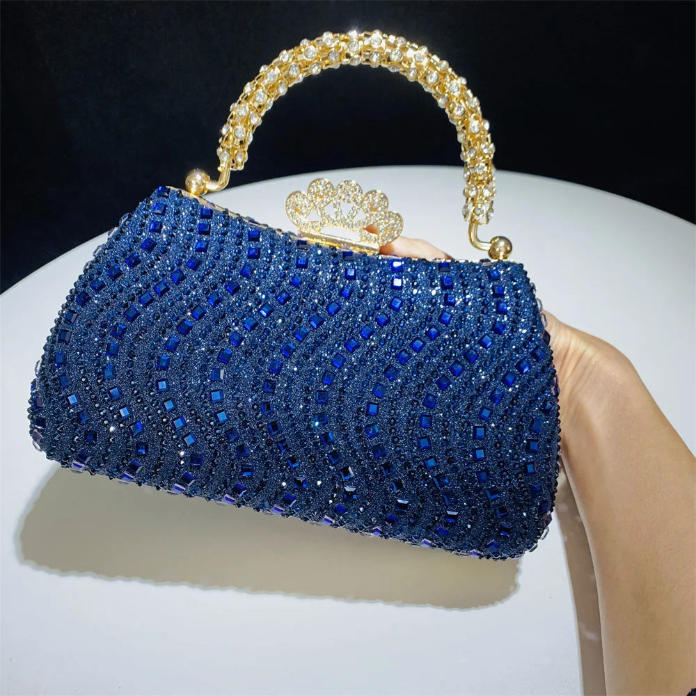 Elegant Purse Trend Luxury Designer Chain Shoulder Bag Women's Handbags Wallets Evening Bags for Wedding Bolso 2026 New Gift