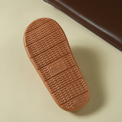 Hemp Casual Women's Slippers Home Spring Summer Luxury Designer Woman Shoes Flat Fashion Indoor Footwear Elegant Platform Slides