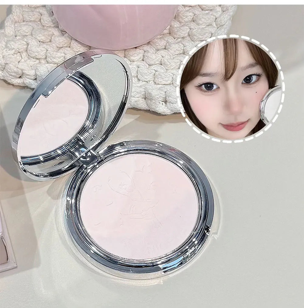 NICEKEY Makeup Kit Include 4 Matte Lipgloss,1 Face Blusher,1 Pressed Powder,1 Eyesshadow Palette,1 Contour Palette With Necklace