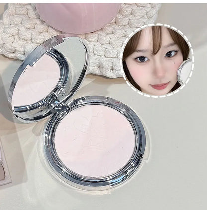 NICEKEY Makeup Kit Include 4 Matte Lipgloss,1 Face Blusher,1 Pressed Powder,1 Eyesshadow Palette,1 Contour Palette With Necklace